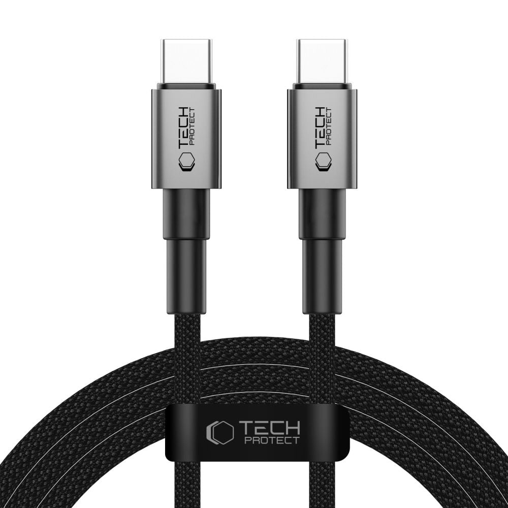 Tech-Protect UltraBoost DNA USB-C PD100W/5A Cable 200cm - Gray