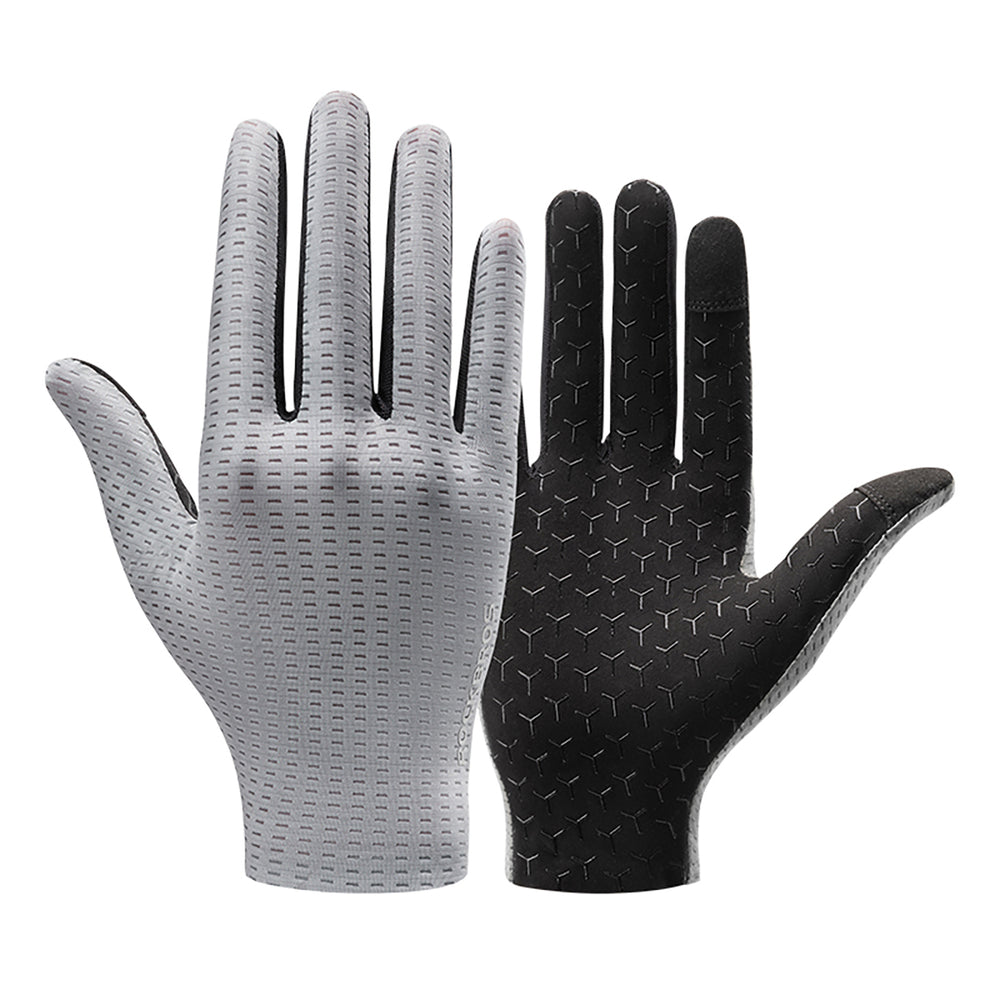 Rockbros Breathable Full Finger Cycling Gloves, Size: XL