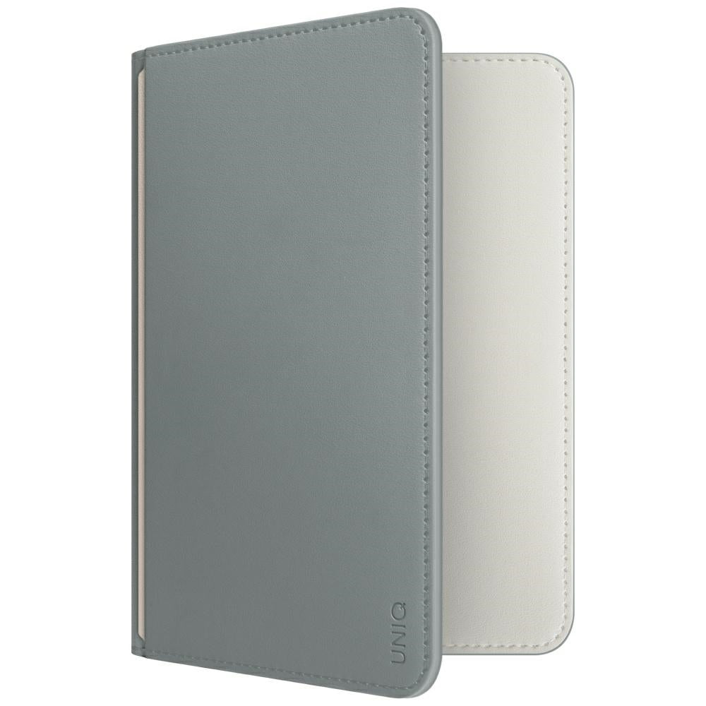 Uniq Belmont RFID Blocking Passport Case - Green/Ivory