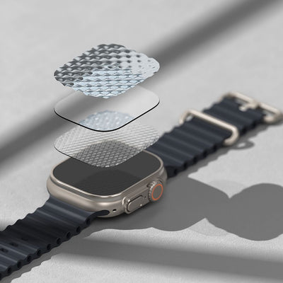 Ringke Easy Slide Tempered Glass for Apple Watch Ultra 1/2 49mm - Clear