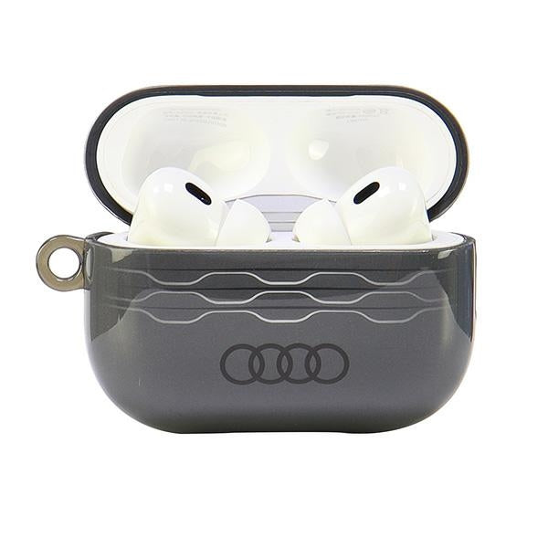Audi IML geometrinio rašto AirPods Pro 2 dėklas – pilkas 