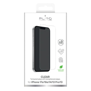 Puro Standard Tempered Glass for iPhone 16E