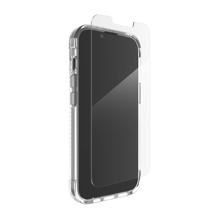 ZAGG Luxe Bundle Case for iPhone 16e (2025) / 15 / 14 / 13 - Transparent