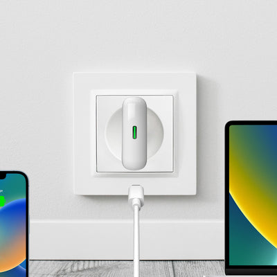 GaN Puro SLIMPRO 30W USB-C Wall Charger - White