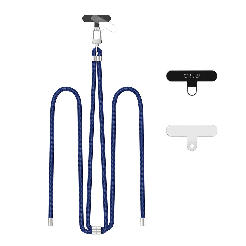 Tech-Protect C7S Rope Crossbody Leash - Navy Blue