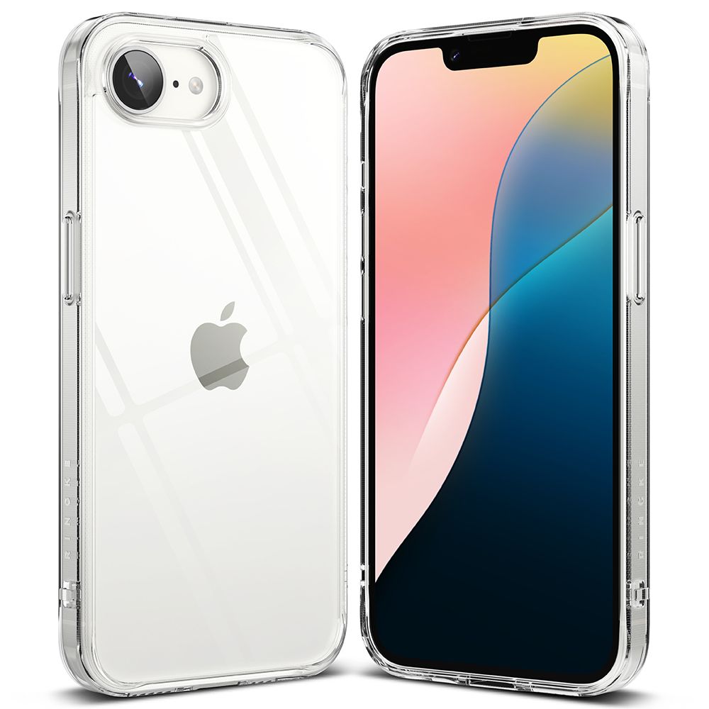 „Ringke Fusion iPhone 16e“ dėklas – skaidrus