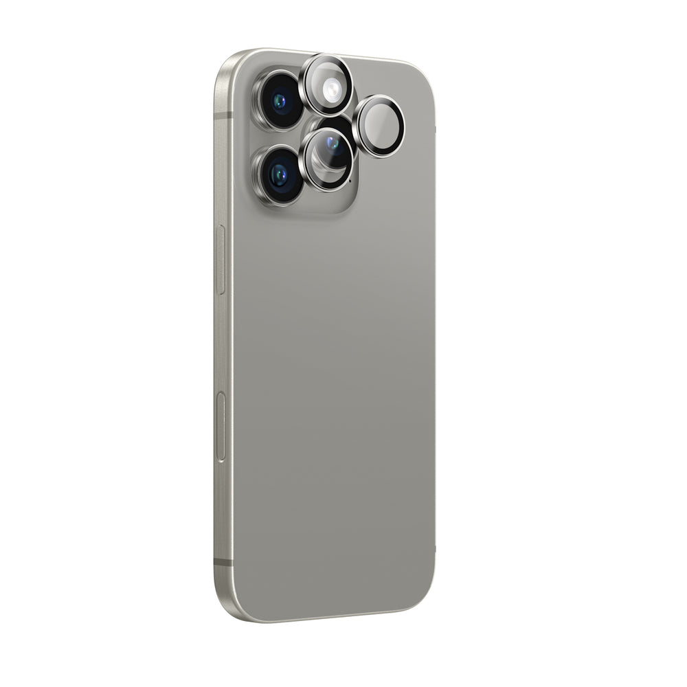 AmazingThing AR Aluminum 3 Lens Glass with Camera Lens Frame for iPhone 16 Pro / 16 Pro Max