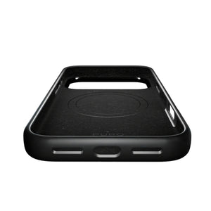 Puro Icon Mag Pro Liquid Silicone Case for iPhone 17 Pro Max, MagSafe Compatible, with Camera Protection and Aluminum Buttons - Black