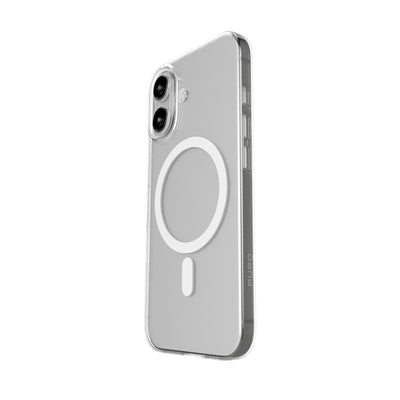 Puro 0.3 MAG Ultra-Slim TPU Case Compatible with MagSafe for iPhone 17 - Transparent