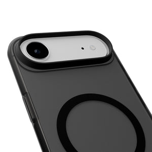 Puro Daylight Magsafe Compatible Silicone Case for iPhone 17 Air - Translucent Black