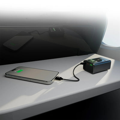 Powerbank SBS 10000mAh PD 35W with LCD display - gray