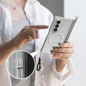 Ringke Fusion Magnetic MagSafe Case for Samsung Galaxy Z Fold 7 - Clear