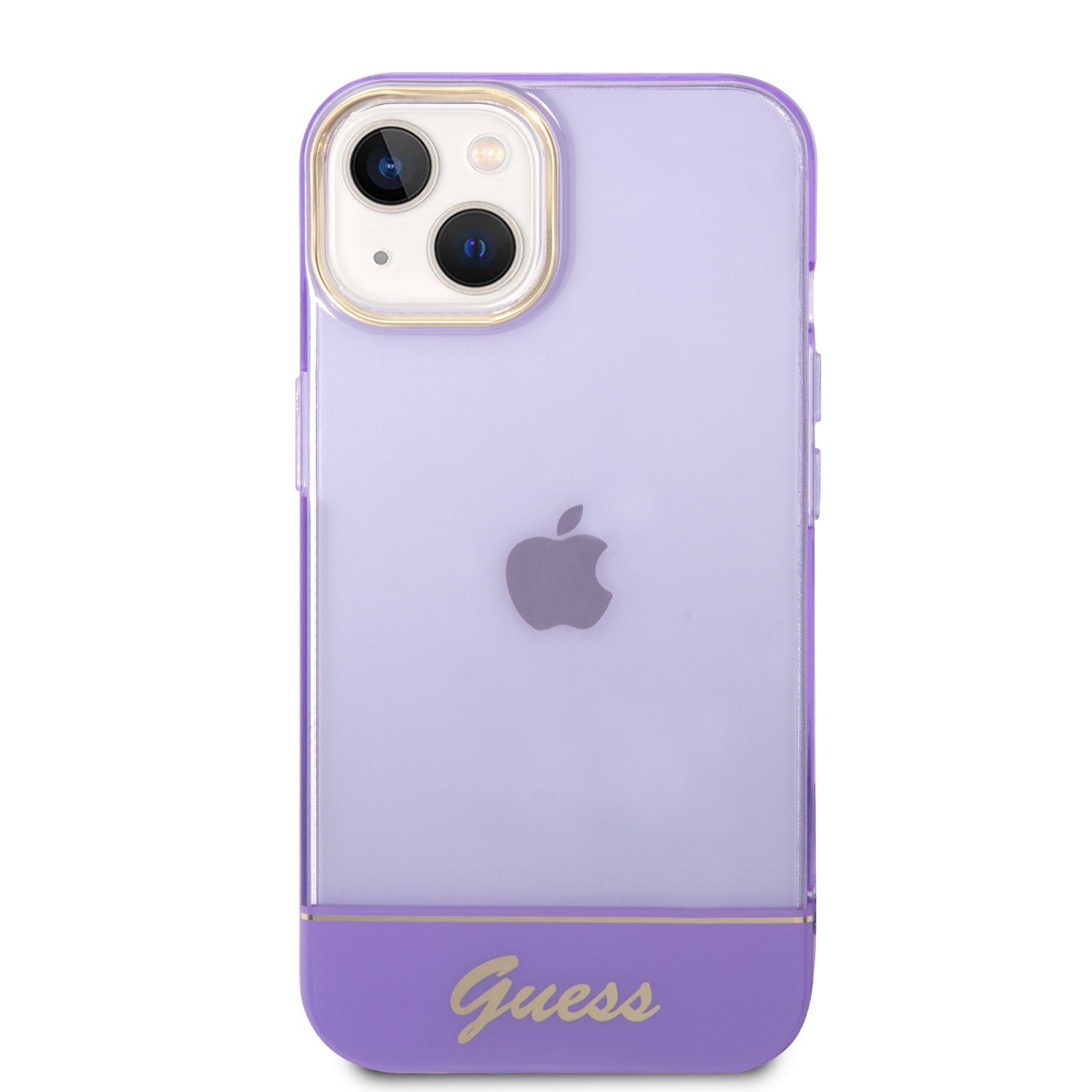 Guess Translucent iPhone 14 6.1" Case - Purple