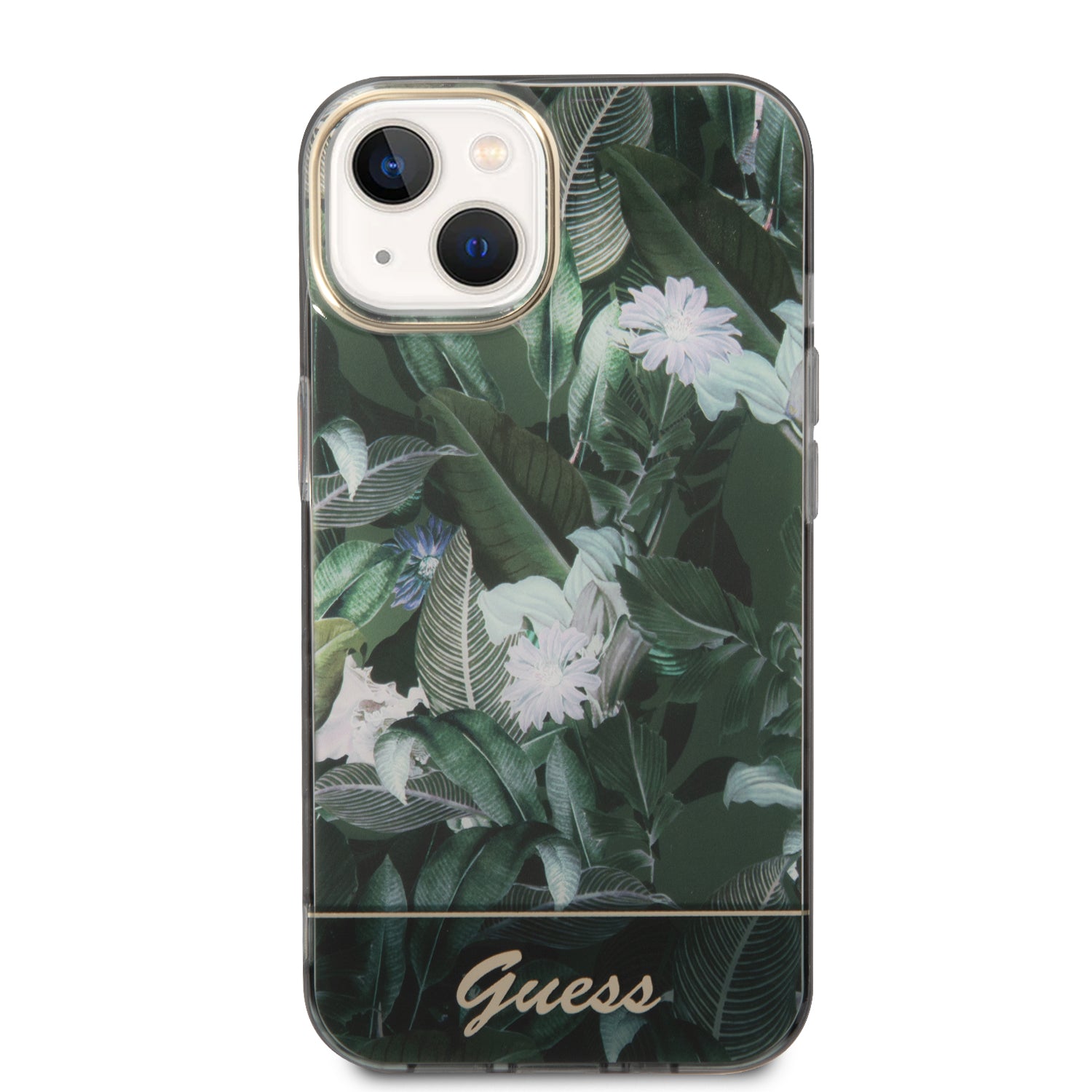 Guess Jungle Collection iPhone 14 Case - Green