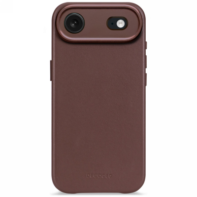 Decoded Leather Backcover MagSafe case for iPhone Air - brown