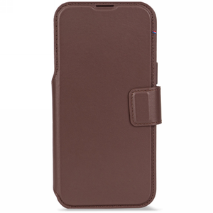 Decoded Leather Backcover case with MagSafe for iPhone 17 Pro Max - gray