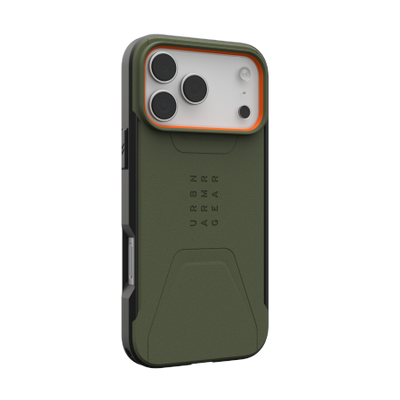 UAG Civilian MagSafe Case for iPhone 17 Pro Max - Olive Orange