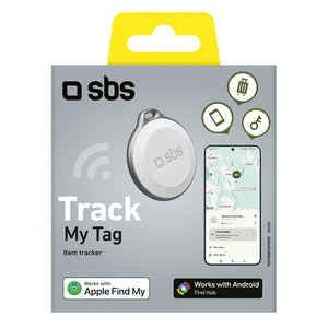 SBS Track My Tag universal tracker - white