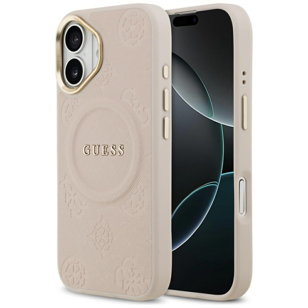 Guess Peony Hot Stamp MagSafe iPhone 17 Case
