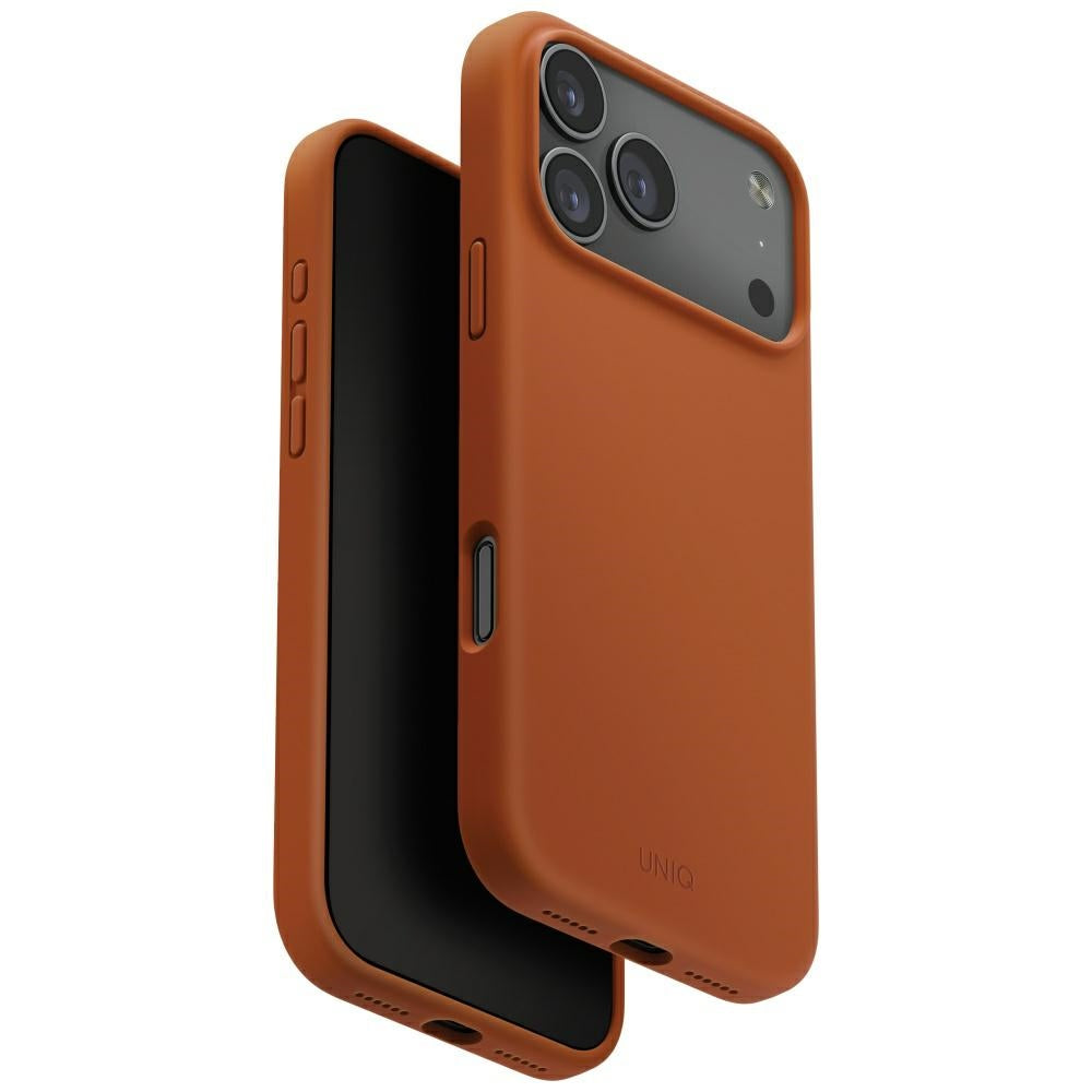 Uniq Lino Case for iPhone 17 Pro Max Magclick Charging - Orange