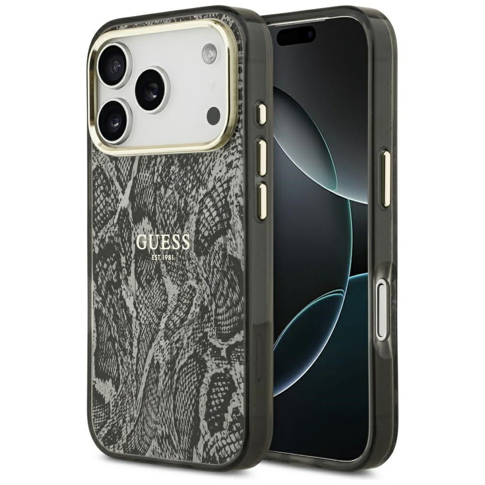 Guess Python Pattern MagSafe Case for iPhone 17 Pro