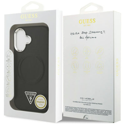 Guess Triangle Logo MagSafe case for iPhone 17 - black