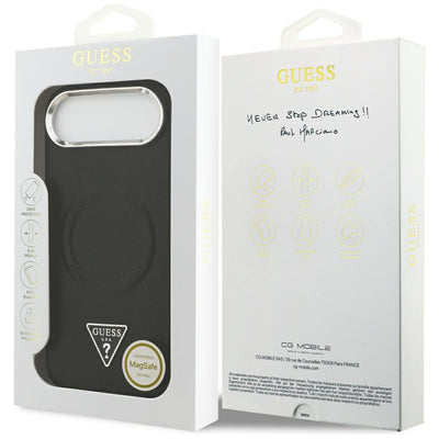 Guess Triangle Logo MagSafe Case for iPhone Air - Black