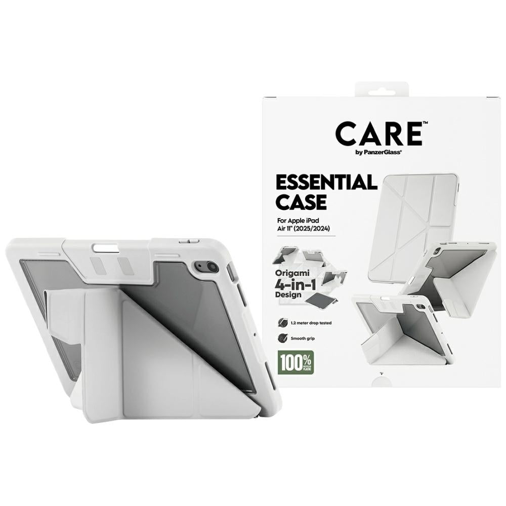 Care by PanzerGlass Y fold case for iPad Air 11" 2025 (7th generation) / iPad Air 11" 2024 (6th generation) - light gray