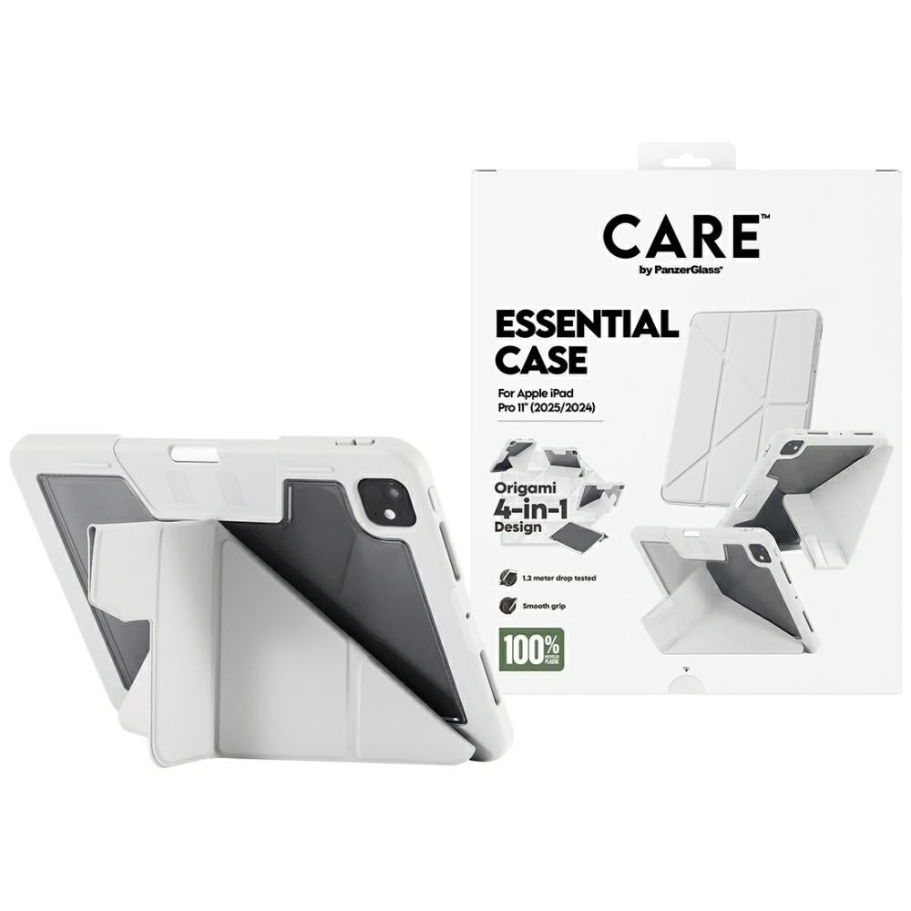 Care by PanzerGlass Y fold case for iPad Pro 11" 2025 / 2024 - light gray