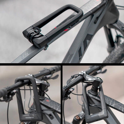 Rockbros RKS626-BK U-lock Bike Lock - Black