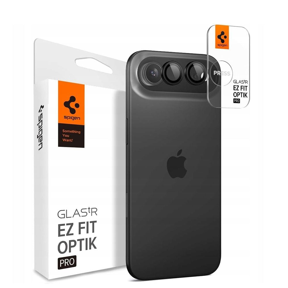 Spigen Optik Pro Glas.tR ”EZ FIT” Camera Cover 2-pack for iPhone Air