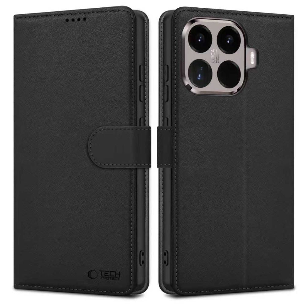 Xiaomi 15T Pro Tech-Protect Wallet Case - Black