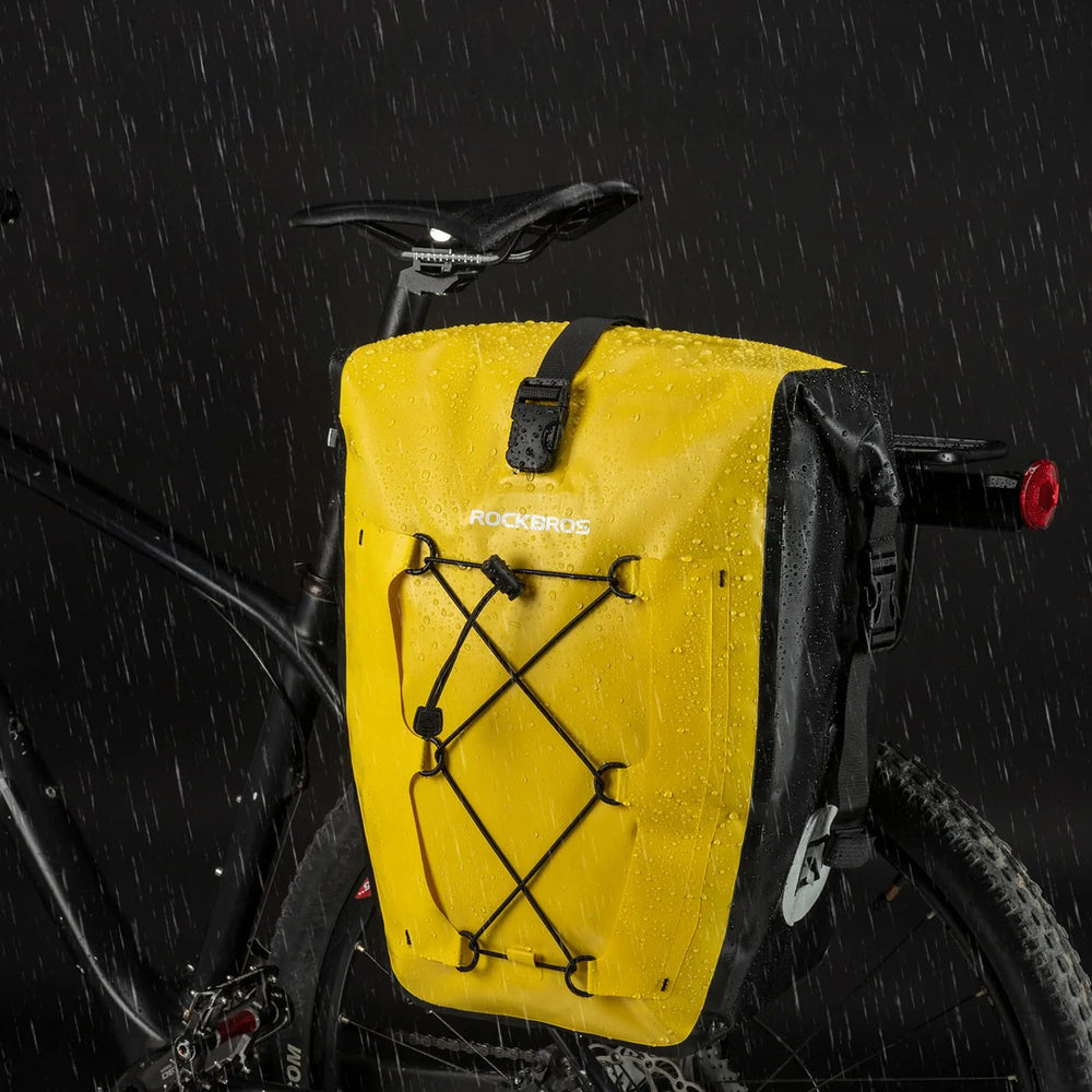 Rockbros 30140022005 Waterproof Bicycle Pannier 25-32L - Yellow