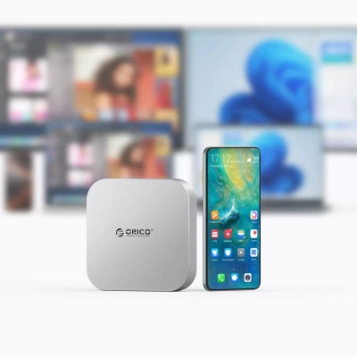 Orico MiniLink 9-in-1 Docking Station - Silver