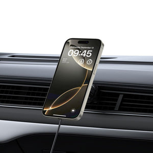 Tech-Protect mm15W-V5 Magnetic MagSafe Car Mount for Air Vent/CD Slot - Black