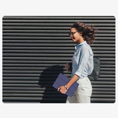 TechProtect SmartCase case for Samsung Galaxy Tab A9 / A11 8.7 X110 / X115 / X133 / X135 - navy blue