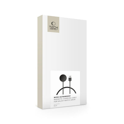 Tech-Protect MC03 UltraBoost Wireless Charger for Samsung Galaxy Watch - Black