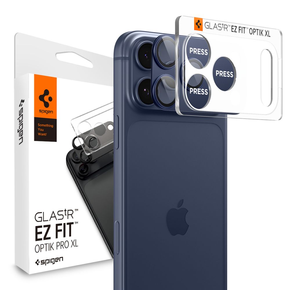 Spigen Optik Pro XL Camera Lens Glass for iPhone 17 Pro Max