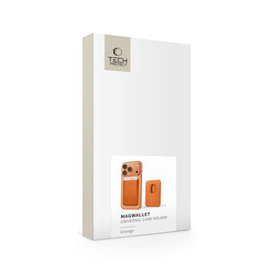 Tech-Protect MagWallet MagSafe Magnetic Wallet for Phone - Orange