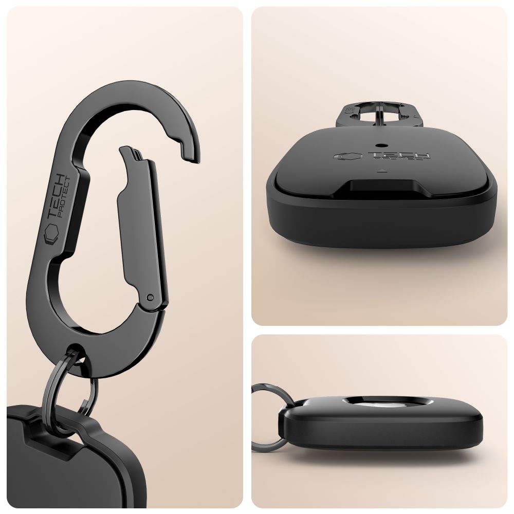 Tech-Protect Velar case for Apple AirTag 1 / 2 - black