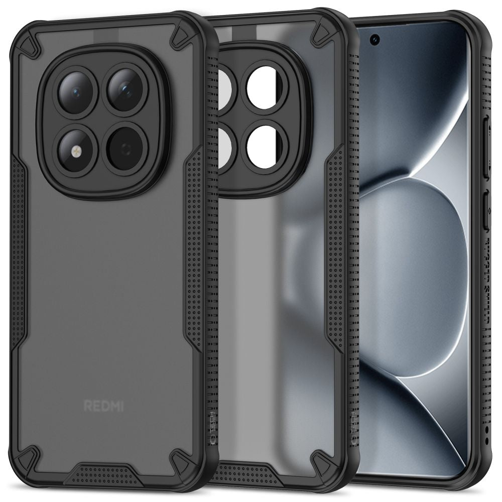 Tech-Protect Rugged Shield Case for Xiaomi Poco M8 Pro / Xiaomi Redmi Note 15 Pro+ 5G - Black