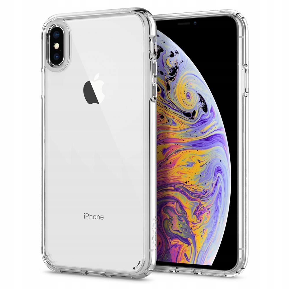 „Spigen Ultra Hybrid“ dėklas, skirtas iPhone X / XS - skaidrus