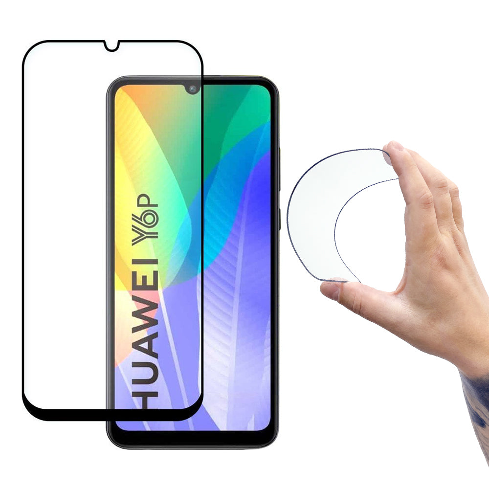 „Wozinsky Full Cover Flexi Nano Hybrid Glass“, skirtas „Huawei Y6p“
