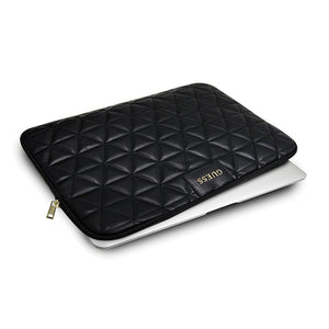 Guess Quilted cover for a 13" laptop - black