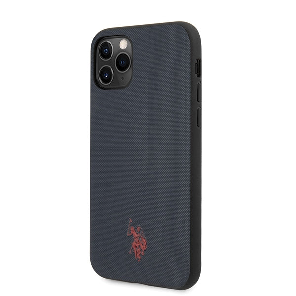 „US Polo Assn. Polo Type Collection“ iPhone 11 Pro Max dėklas – tamsiai mėlynas
