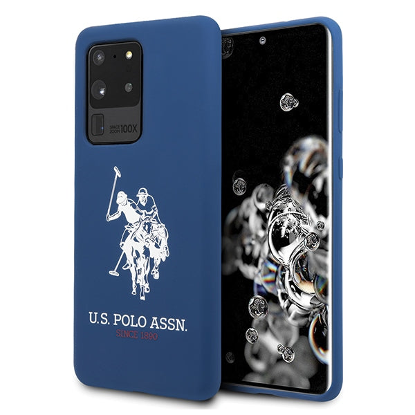 „US Polo USHCS69SLHRNV S20 Ultra G988 granatowy/navy“ silikono kolekcija