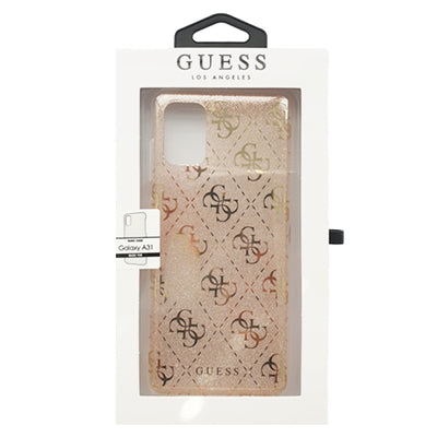 Guess GUHCA31PCU4GLGO A31 A315 gold/gold hard case 4G Glitter