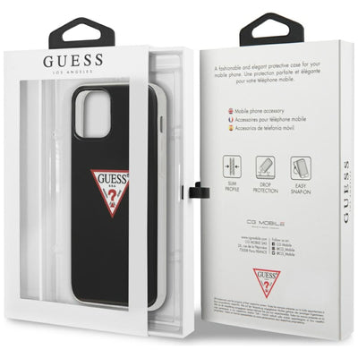Guess GUHCP12LPCUCTLBK iPhone 12 Pro Max 6.7" black/black hardcase Triangle Collection