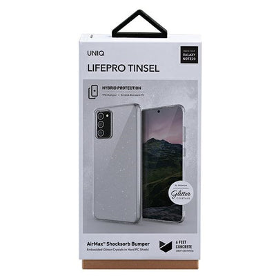 Uniq LifePro Tinsel case for Samsung Galaxy Note 20 - transparent