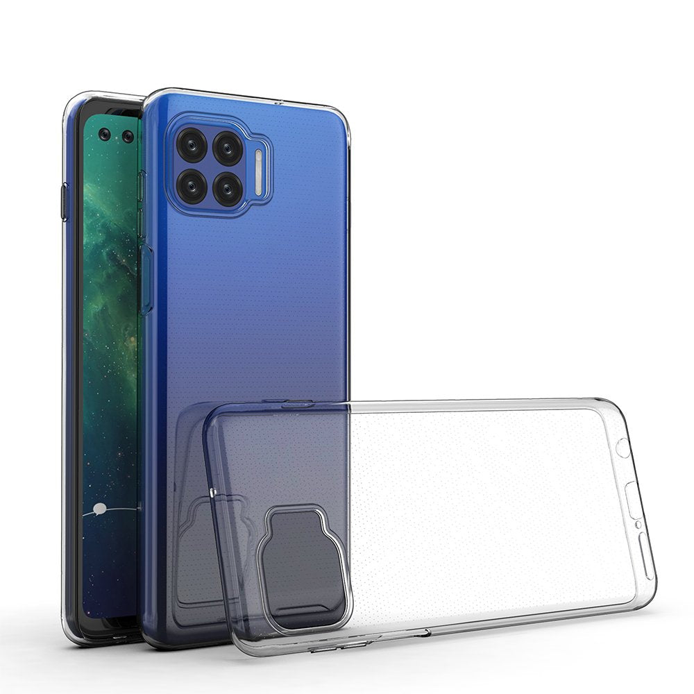 Itin skaidrus 0,5 mm gelio TPU dėklas Motorola Moto G 5G Plus, skaidrus